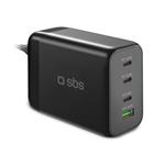 SBS - Nabíjacia stanica 200 W GaN, PD, čierna