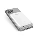 SBS - PowerBank 5000 mAh 20 W, kompatibilná s MagSafe, Power Delivery, Mag Power, USB-C, biela